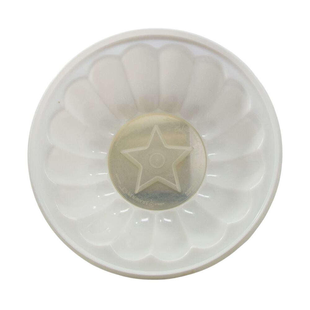 Vintage TUPPERWARE Seal 229 Jel-N-Serve Jell-O Mold Tree Star Flower Designs